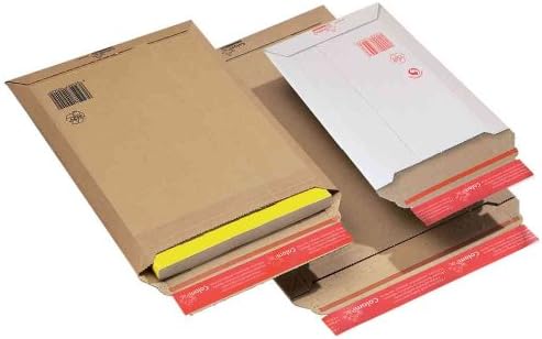 Colompac Shipping Pouch Hard Cardboard A3 34 x 50 cm Brown,20 Pack