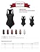 Made by Emma Classic Solid Sleeveless Scoop Neck Bodysuit Black S