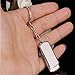 OUYAWEI Portable USB Flash Drive Mini Metal Key Chain U Disk Storage Drive Silver 8GB