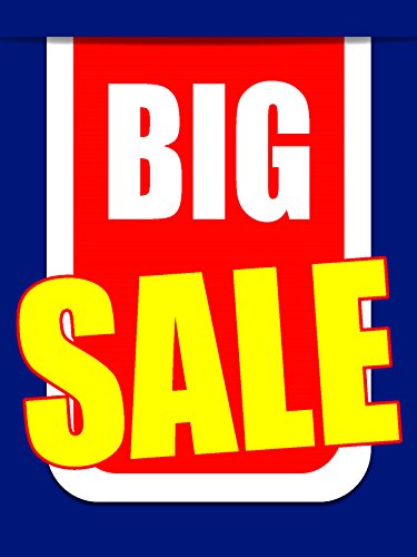 Big Sale Business Retail Display Sign, 18"w x 24"h, Full Color - Thumbnail 2