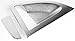 Chrome Door Handle/Catch Molding Trim Covers 6pcs Set for 2012 2013 Hyundai Veloster - 1 Keyhole (Driver Side)