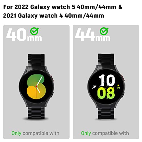 Galaxy Watch 5 Bands No Gap Compatible with 2022 Samsung Galaxy Watch 5 44mm 40mm Bands No Gaps