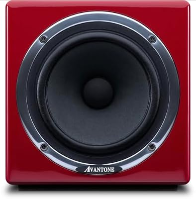 Avantone Pro Active MixCube 5.25 Inches Powered Studio Monitor - Red, Each
