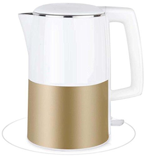 Electric Cordless Jug Kettle 2 Liters - Quick Boil 1500W - Boiling Dry Protection And Cooling Touch Finish - Polished Stainless Steel Kettle