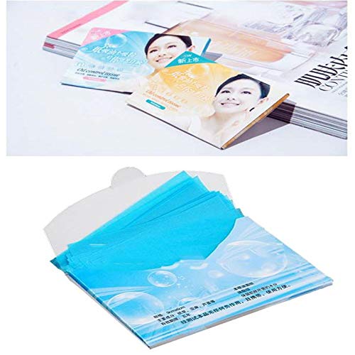 100% Brand New 100 Sheets Facial Oil Control Absorption Blotting Tissue Makeup Papers