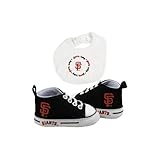 Baby Fanatic BFA-SFG30002 San Francisco Giants MLB Infant Bib and Shoe Gift Set