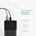 Nimble 10k Portable Charger, Fast Charging USB-C Wireless Portable Power Bank Compatible with Apple, Samsung, and USB-Enabled Devices w/Magnetic Cable Management (Recyclable Aluminum, Travel Safe)