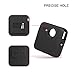 Kupton Silicone Case for GoPro Fusion 360, Silicone Housing Case Skins Cover, Rubber Cap Protector Accessories for Go Pro Fusion 360-Degree Camera - Black