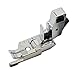 1/4 (Quarter Inch) Quilting Sewing Machine Presser Foot with Low Shank Adapter - Fits All Low Shank Singer, Brother, Babylock, Euro-Pro, Janome, Kenmore, White, Juki, Simplicity, Elna and More