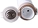 omgogo Insulated Travel Mug Coffee Mugs Stainless Steel Lid Lock Prevents Leaks 16Oz White