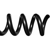 TruBind 8mm (5/16 in.) Spiral Binding Coils for Reports, Presentations and Proposals | 4:1 Pitch | 12 in. Length | Black | 54 Sheets Binding Capacity | 100 Pack