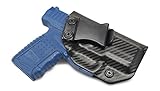 Concealment Express IWB KYDEX Holster: fits Walther PPS - Custom Molded Fit - Made in USA - Inside Waistband Concealed Carry Holster - Adjustable Cant & Retention