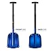 ORIENTOOLS Aluminum Snow Shovel 3 Sections Collapsible Snow Shovel with Extendable Handle 26-32 Inch, Portable Lightweight Sport Utility Shovel for Cars, Camping, Garden(8.7