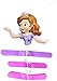 Disney Sofia the First Fluffy Princess Birthday Party Decorations Kit (3 Pack), Pink/Purple, .