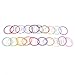 Pusheng 100 Pcs Baby Kids Girl Elastic Ponytail Holder Rope Hair Ties Head Bands