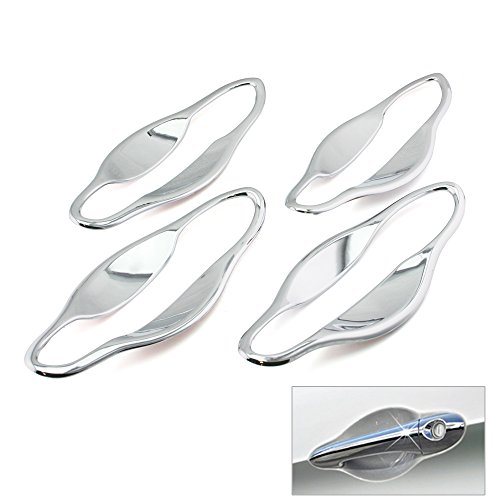 Segaden chrome door handle grand bowl cover trims fit f…