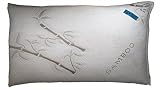 Five Diamond Collection Bamboo Covered Shredded Memory Foam Pillow,Hypoallergenic and Dust Mite Resistant,100% Washable, Made in USA, (King)