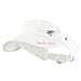 Beach Club Frayed Visor - White