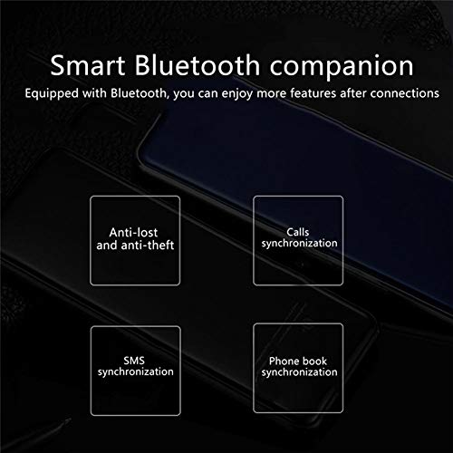 Mini Ultra-Thin Mobile Cell Phone Dual-SIM Smartphone with Phone Cover and Screen Film Full Touch Screen Small Mobile Phone for Students Elder Child (Blue)