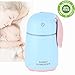 Givision Cool Mist Humidifier Air Purifier Baby Toddler, Ultrasonic Portable Personal Mini Car Humidifiers USB Night Light, Whisper-Quiet,Auto Shut-Off w/Water Tank Travel Desk Home Office