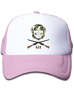 Gun Monkey Baby Boy Girl Cool Adjustable Baseball Trucker Cap
