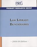 Law Library Benchmarks, 2008-09 Edition, , 1574401041