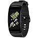 Samsung Gear Fit2 Pro Fitness Smartwatch - Black, Small (SM-R365NZKNXAR) + Fusion Bluetooth Headphones + Gear Black Jacket Case + 1 Year Extended Warranty