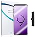 QiMai 2X Full Coverage Screen Protector for Galaxy S9 HD Case-Friendly Ultra-Thin Screen Film