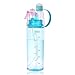 XINSHI Mist Water Bottles Spray Kettle for Kids,Leak Proof Sports Bottle,BPA Free,21oz