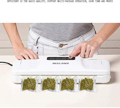 LKNJLL Vakuumierer 70 kPa Vollautomatische Vakuum Lebensmittel Sealer Maschine, Dry & Nassfutter-Modi… – Bild 6