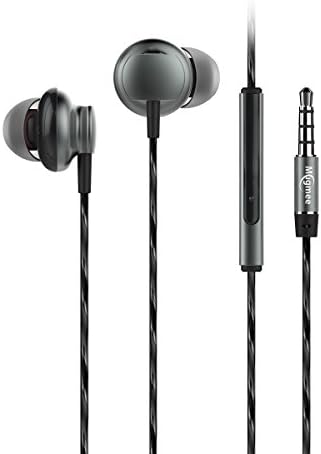 MCigmee (TM) Stereo Bass Wired Headphones with Mic and Remote for Apple, Android and Windows Devices
