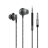 MCigmee (TM) Stereo Bass Wired Headphones with Mic and Remote for Apple, Android and Windows Devices