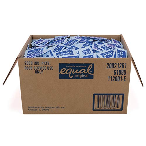 2000 packets equal sweetener, foodservice pack (300258275534)