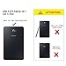 Vivefox Samsung Galaxy Tab A 10.1 Case(NO S Pen) - Folding Stand Folio Cover for Galaxy Tab A 10.1 Inch SM-T580/T585/T587 Tablet, with Auto Sleep/Wake Function, 360° Rotating Viewing Angles (Black)