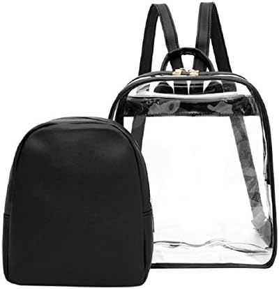 Backpack LJSGB Mini Backpack for Women Amazon Daypack Running Daypack Transparent Backpack School Knapsack Daypack
