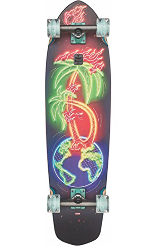 Blazer Xl Longboard Complete Skateboard, H+ Neon