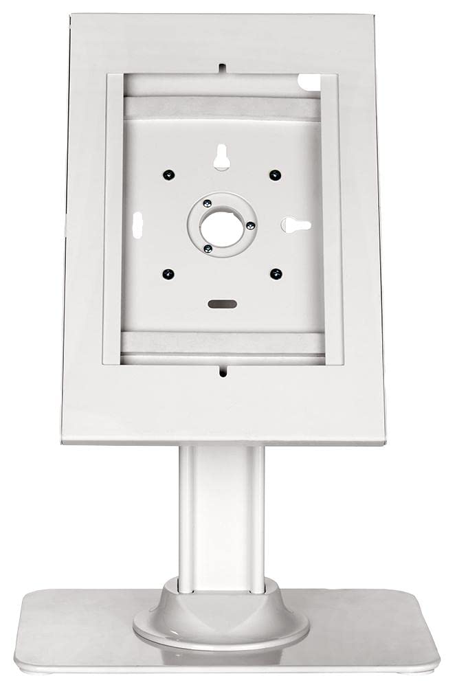 Pro Signal PSG91729 Countertop Kiosk Stand for iPad, White