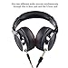 OneOdio Adapter-Free DJ Headphones for Studio Monitoring and Mixing,Sound Isolation, 90° Rotatable Housing with Top Protein Leather Earcups, 50mm Driver Unit Over Ear DJ Headsets with Mic