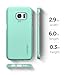Spigen Thin Fit Galaxy S7 Edge Case with Premium Matte Finish Coating for Samsung Galaxy S7 Edge 2016 - Mint