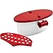 Time Roaming Versatile Microwave Pasta Boat, Sturdy Food Grade Heat Resistant PP Material, Pasta Cooker Vegetable Steamer Boat Strainer, Massive Capacity Up To 5 Pounds