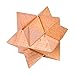 KINGOU Wooden Primary Color Octagon Lock Logic Puzzle Burr Puzzles Brain Teaser Intellectual Assembly Toy
