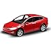 Diecast Model Cars Toy Cars Alloy Pull Back Toy Car with Sound and Light Toy Kids Toys 1/32 Scale (Red)