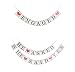 Engagement Bunting Banner Wedding Bridal Party Decoration Photo Booth Props Kit ENGAGED and HE ASKED SHE SAID YES