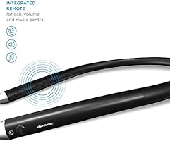 soundlogic voice assistant wireless neckband bluetooth headset with mic
