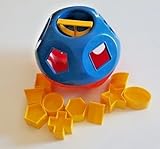 Tupperware Shape-O Toy Ball, Blue/Red