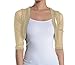 Fashion Secrets Women's Sheer Chiffon Bolero Shrug Jacket Cardigan 3/4 Sleeve