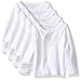 Carter's Unisex Baby 4 Pack Side Snap Tees (Baby) - White - 6M