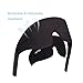 AGPTEK Sleep Headphones Eye Mask Ultra Soft with Built-in Audio Speaker, Adjustable Sleepphones Perfect for Insomnia Treatment, Bedtime, Travel and Meditation, Black