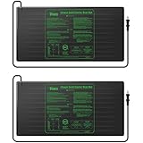 iPower GLHTMTLX2 2-Pack Durable Waterproof Seedling Heat Mat 48