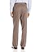 Dockers Men's Relaxed Fit Comfort Khaki Pants-Pleated, Dark Pebble, 40W x 30L